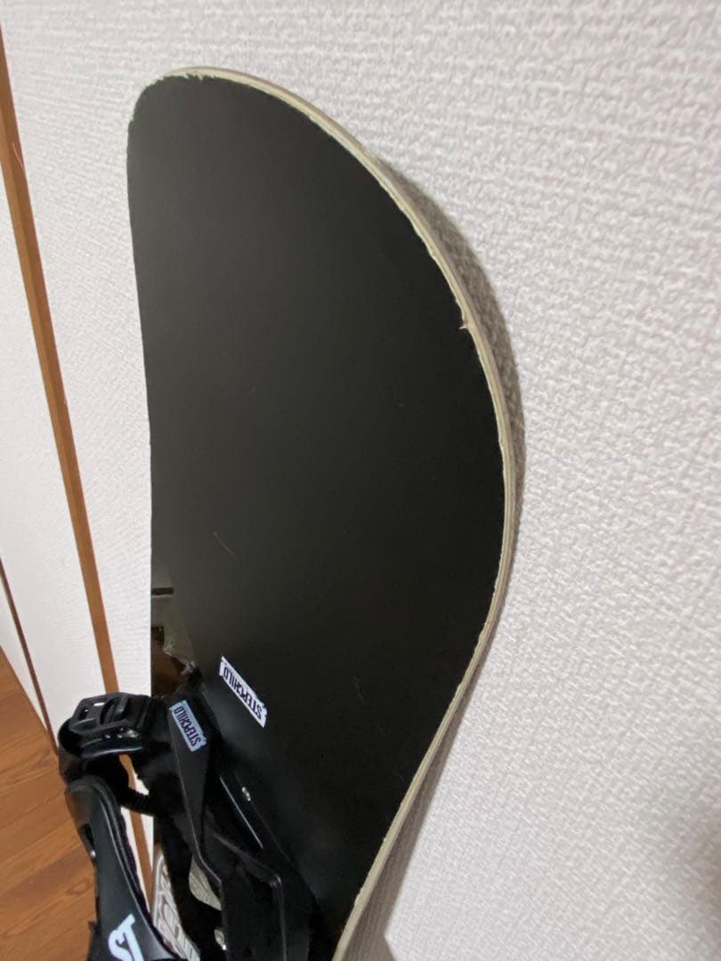 2点セットケース付 STEPCHILD スノーボード149cm ブラック/グレー