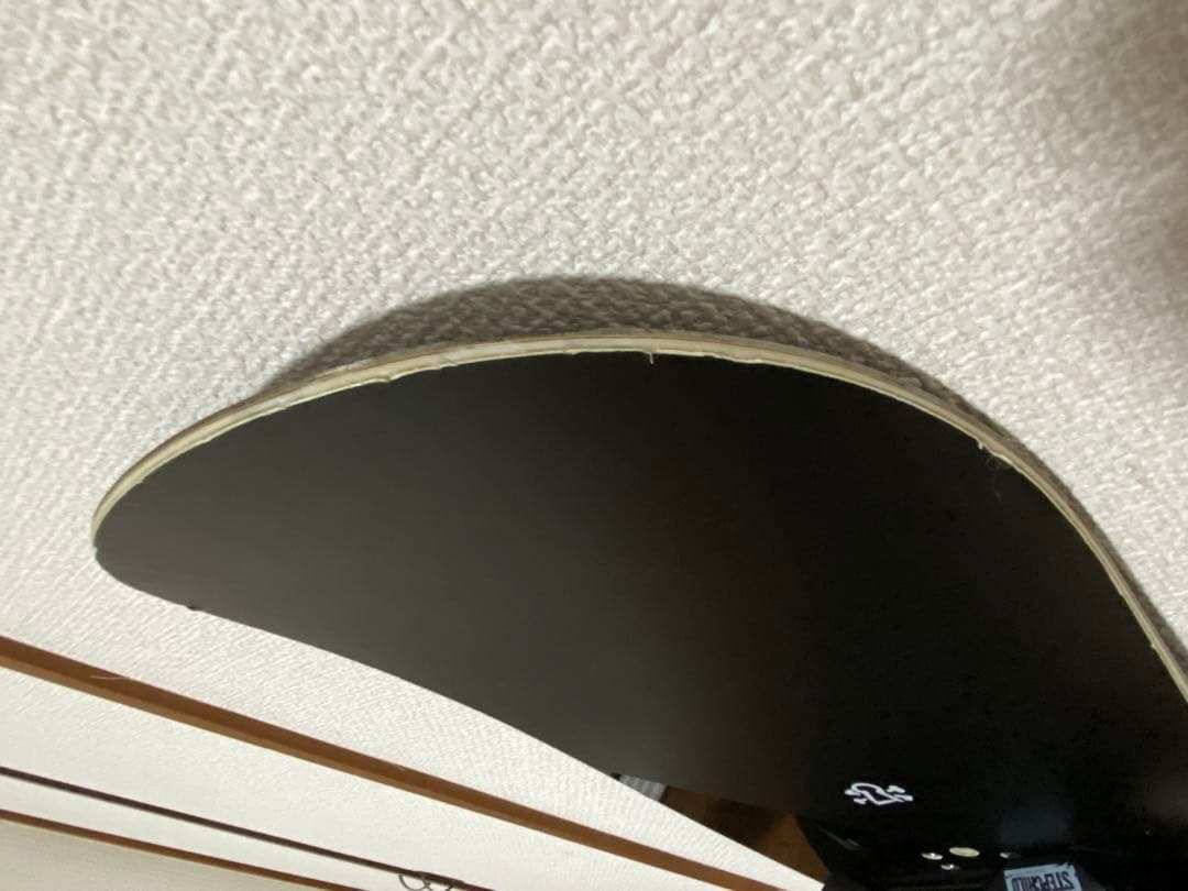 2点セットケース付 STEPCHILD スノーボード149cm ブラック/グレー