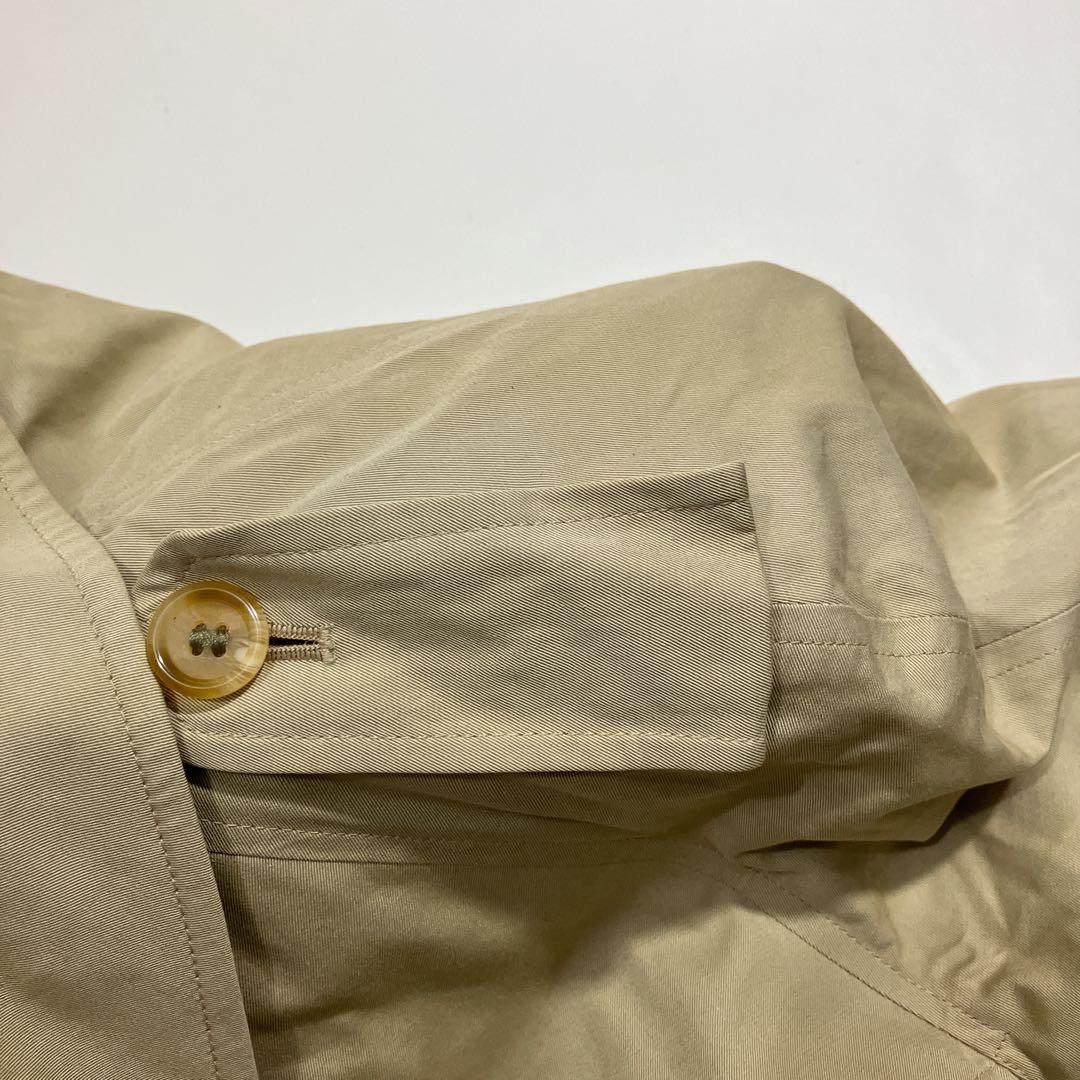 【逸品】バーバリーズ　ダブル　ロングトレンチコート　ハニーベージュ　ライナー付