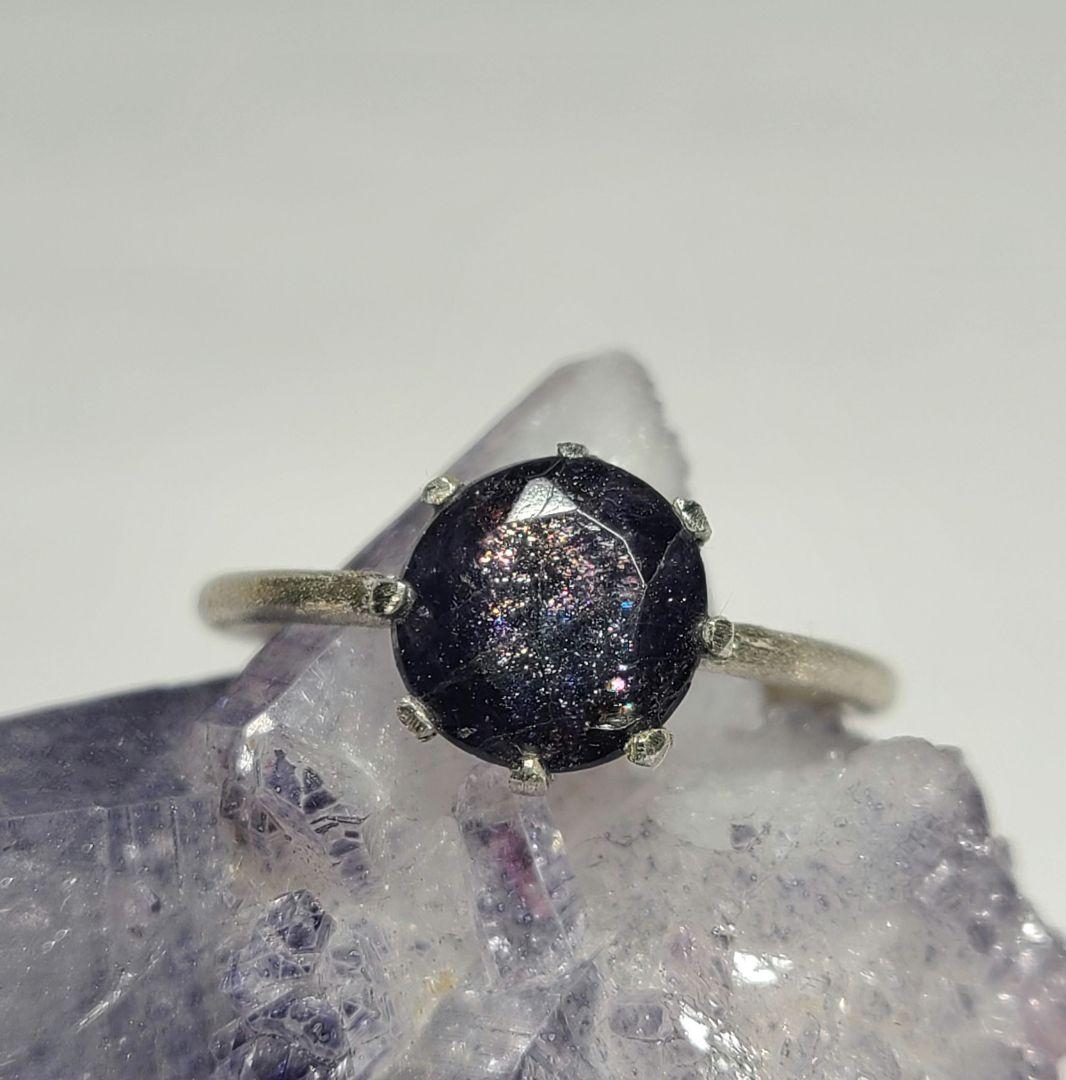 ツキボシ★非加熱アイオライトサンストーン★リング、ペンダントオーダー