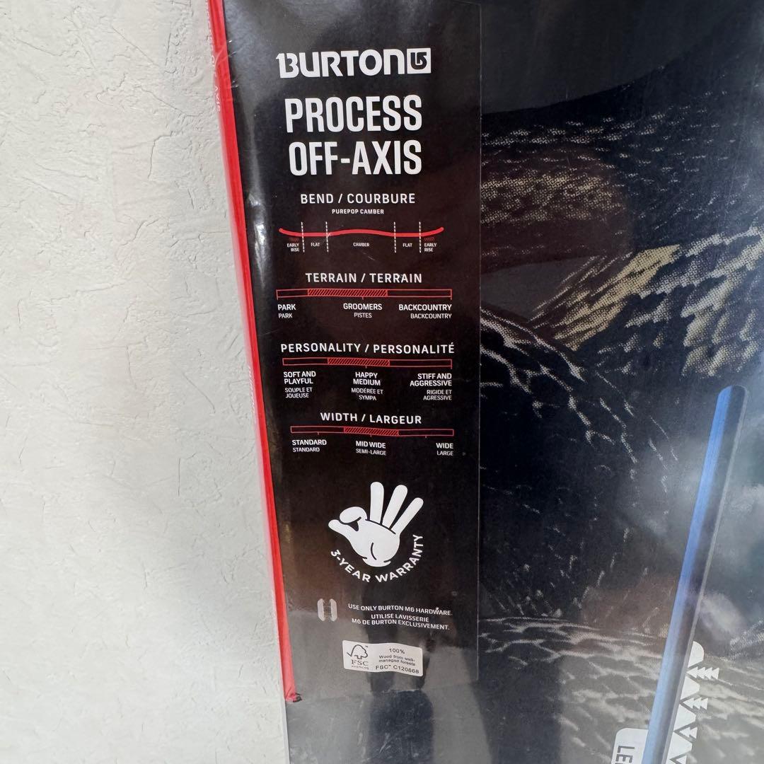 Burton process off-AXIS 152cm 未開封