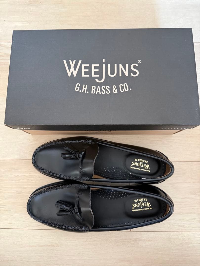 ghbass Larkin Moc Tassel ブラック 27.0cm