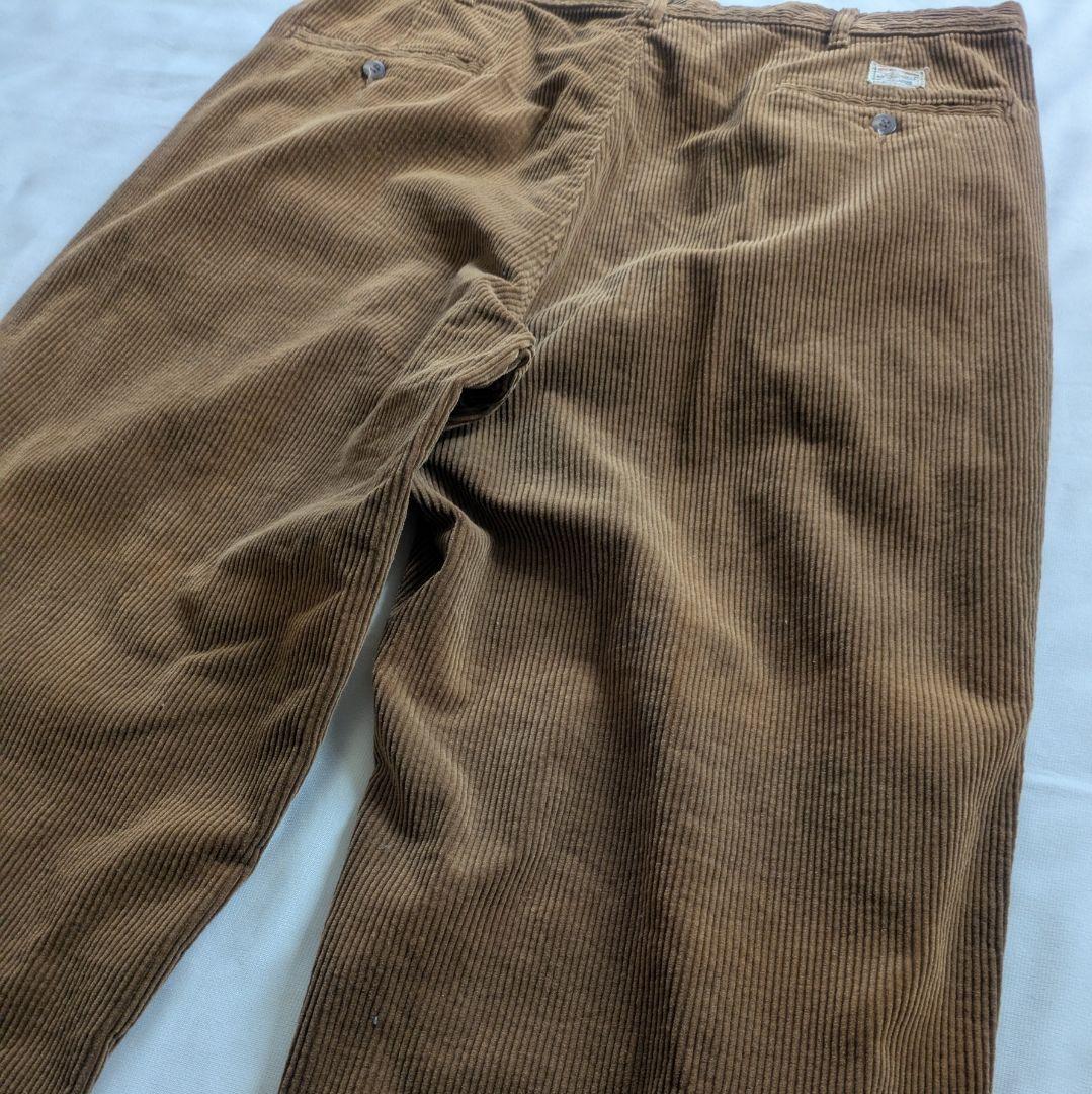 ポロ ラルフローレン　コーデュロイパンツ　USA製　w38　コーズ　アメリカ製