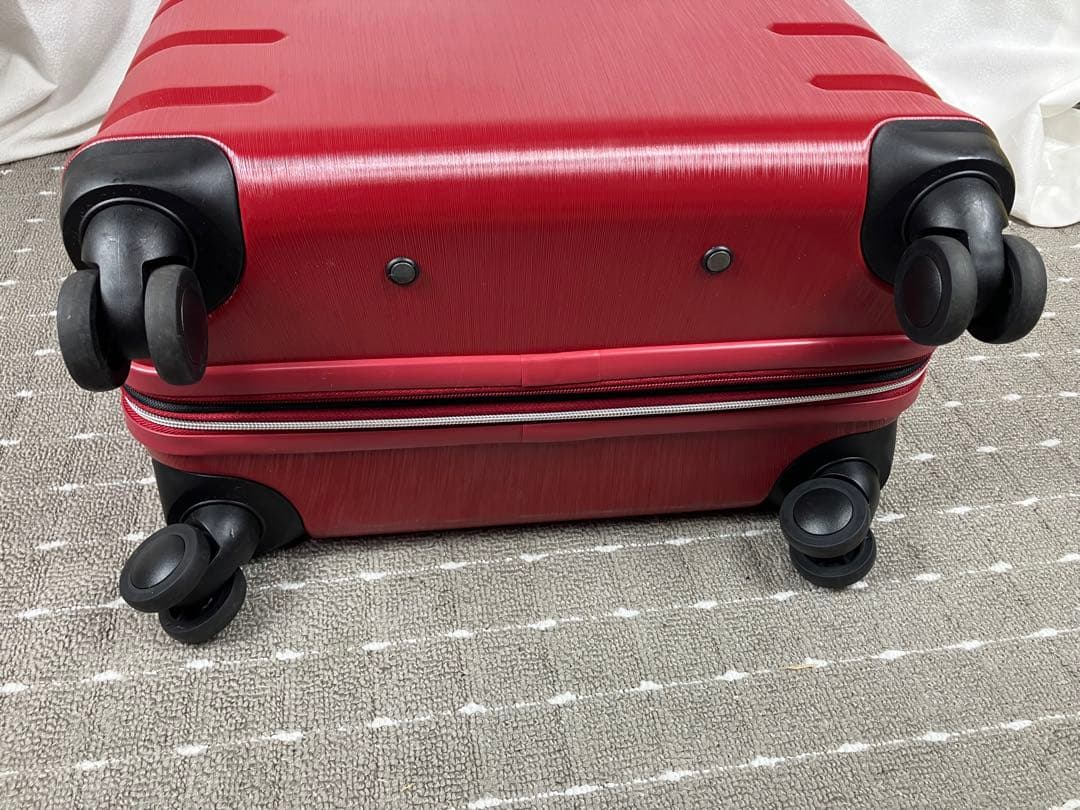 廃盤品　レア　美品 ACE アルビダ スーツケース 67cm 赤 大容量 78L