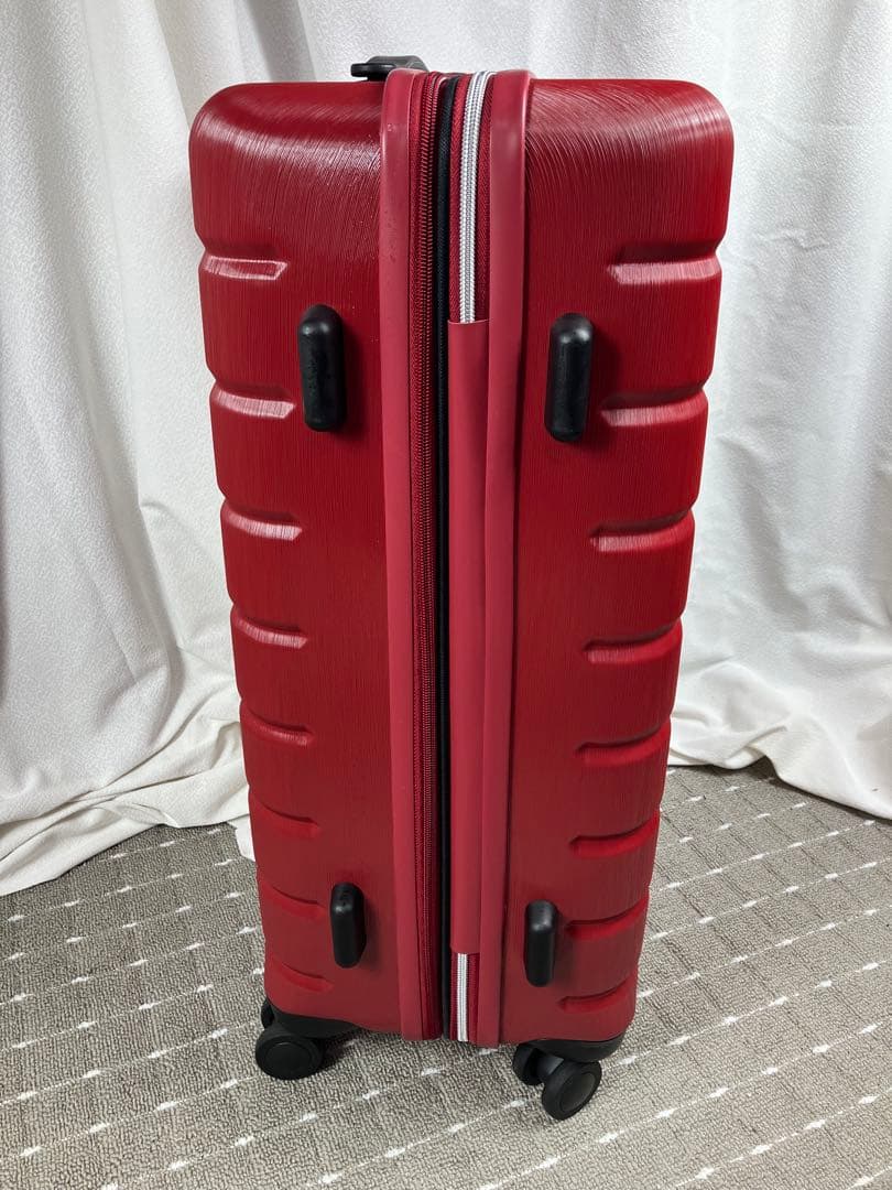 廃盤品　レア　美品 ACE アルビダ スーツケース 67cm 赤 大容量 78L