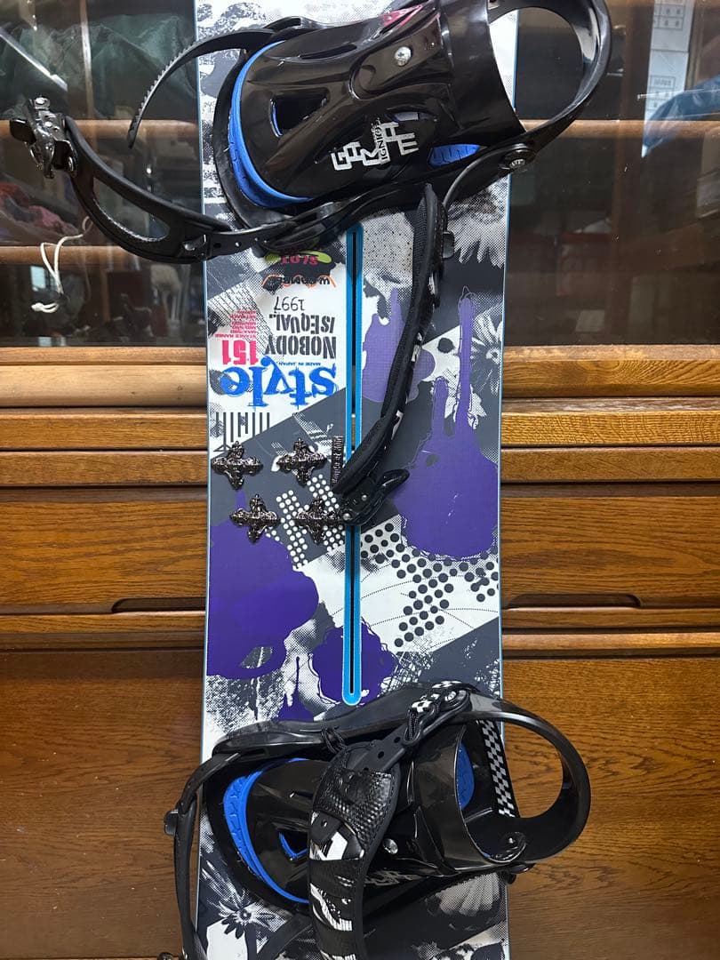 Kissmark スノーボード バインディング付き