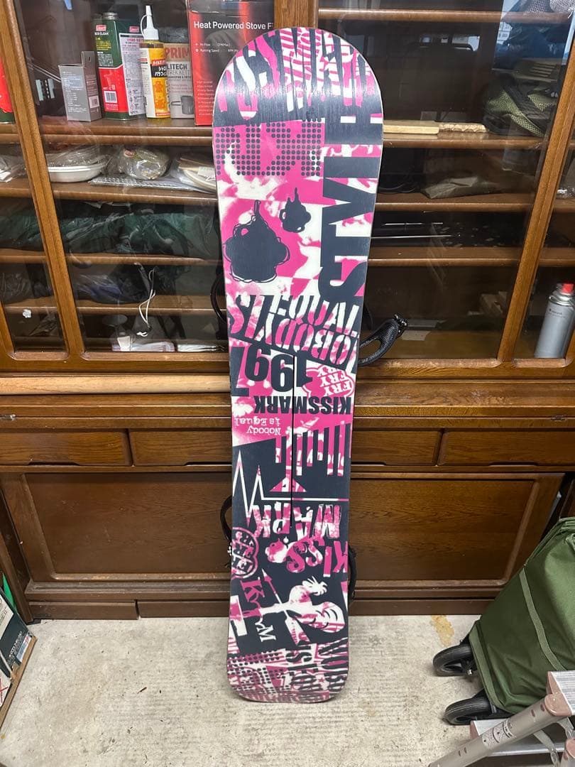 Kissmark スノーボード バインディング付き