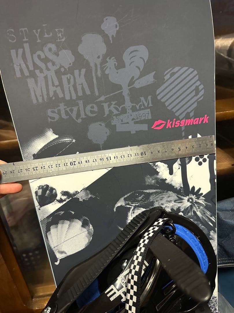 Kissmark スノーボード バインディング付き