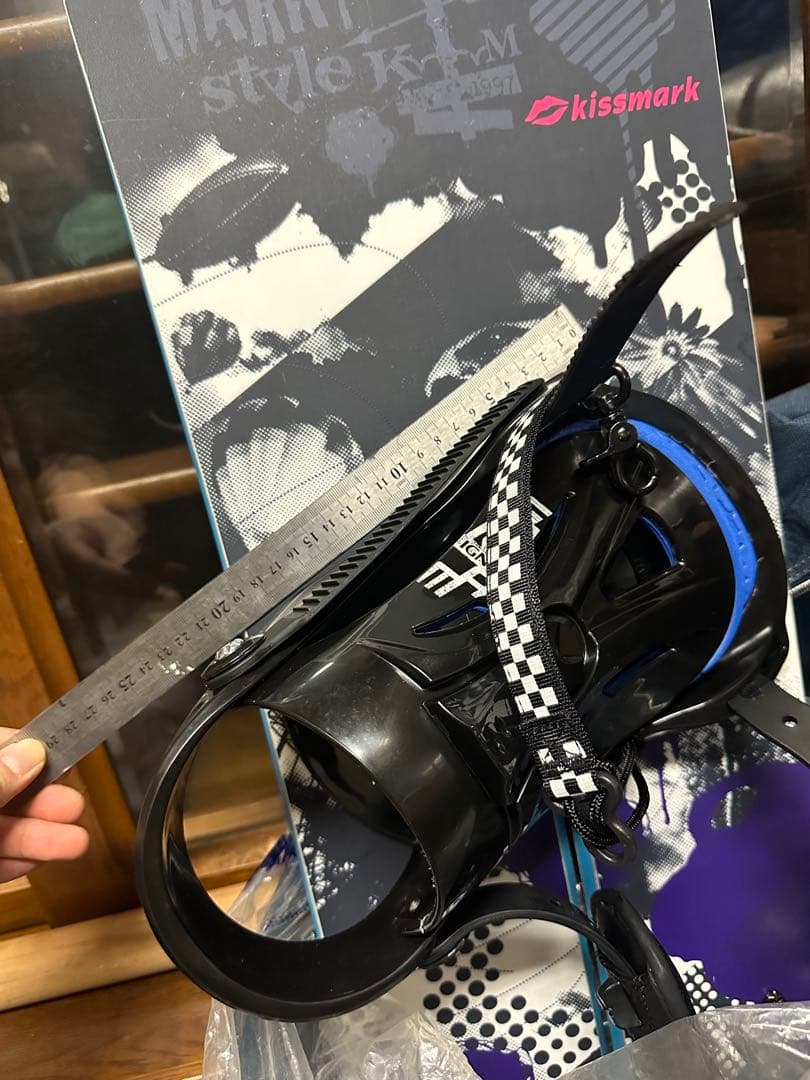 Kissmark スノーボード バインディング付き