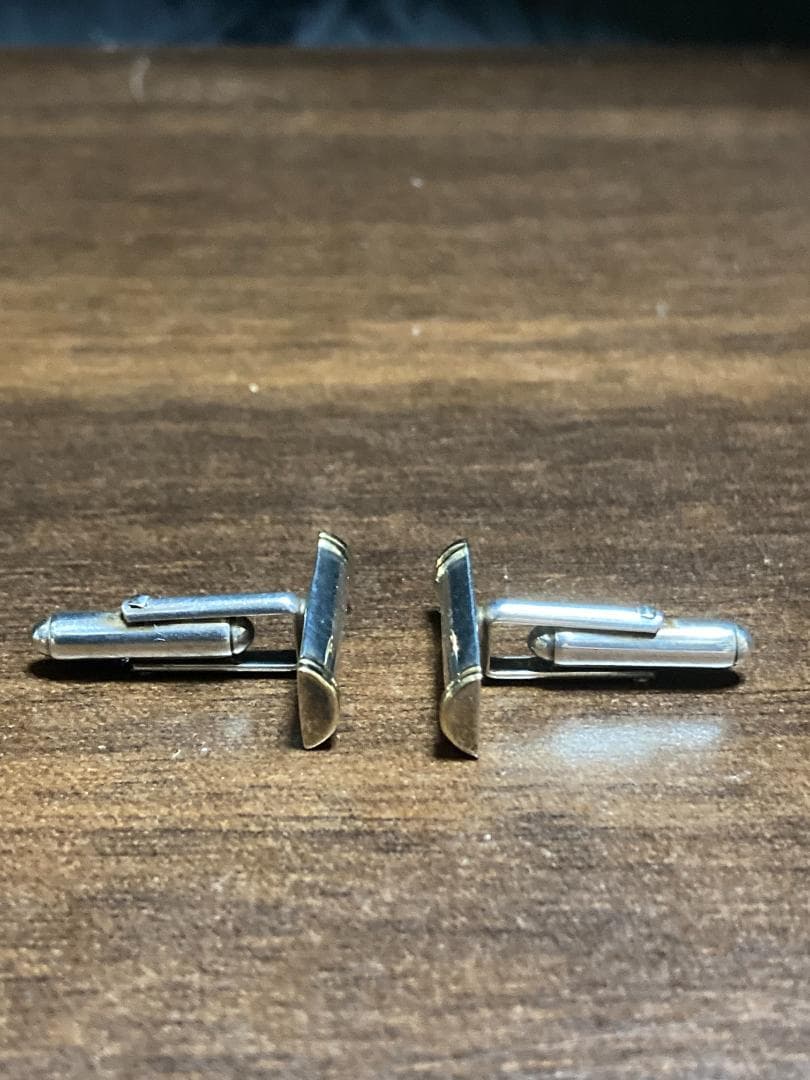 ティファニー コンビ カフス 925 K18 750 オールド ヴィンテージ