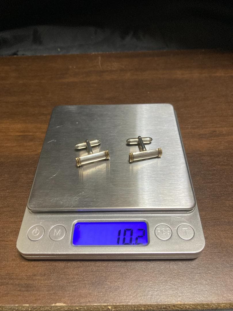 ティファニー コンビ カフス 925 K18 750 オールド ヴィンテージ