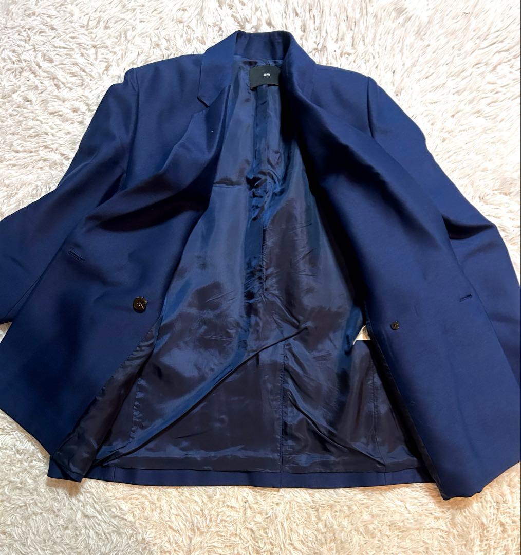 ORR オル ウール シルク ダブル ジャケット 韓国