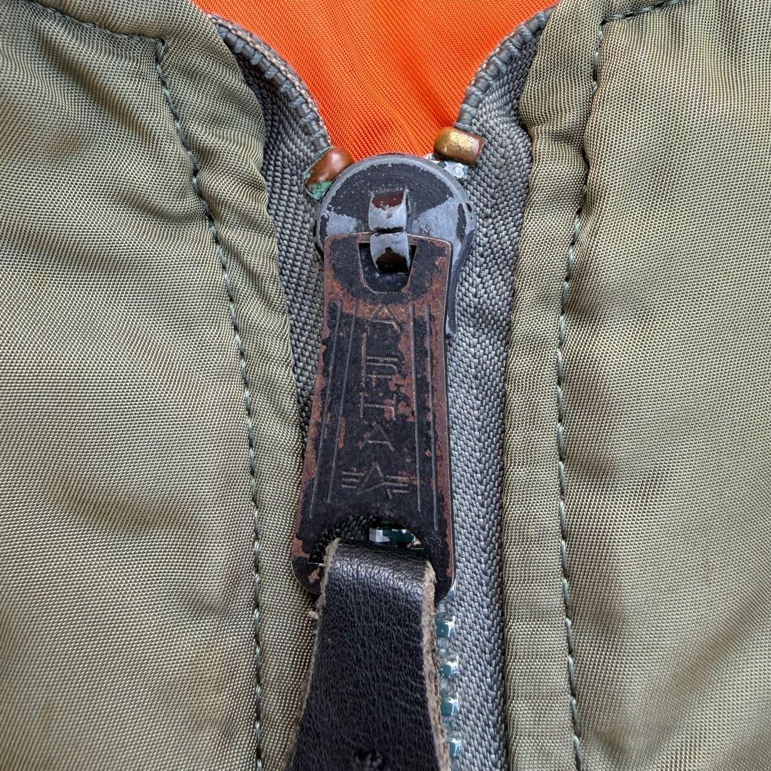 90s ALPHA USA製 MA-1 Flight Jacket