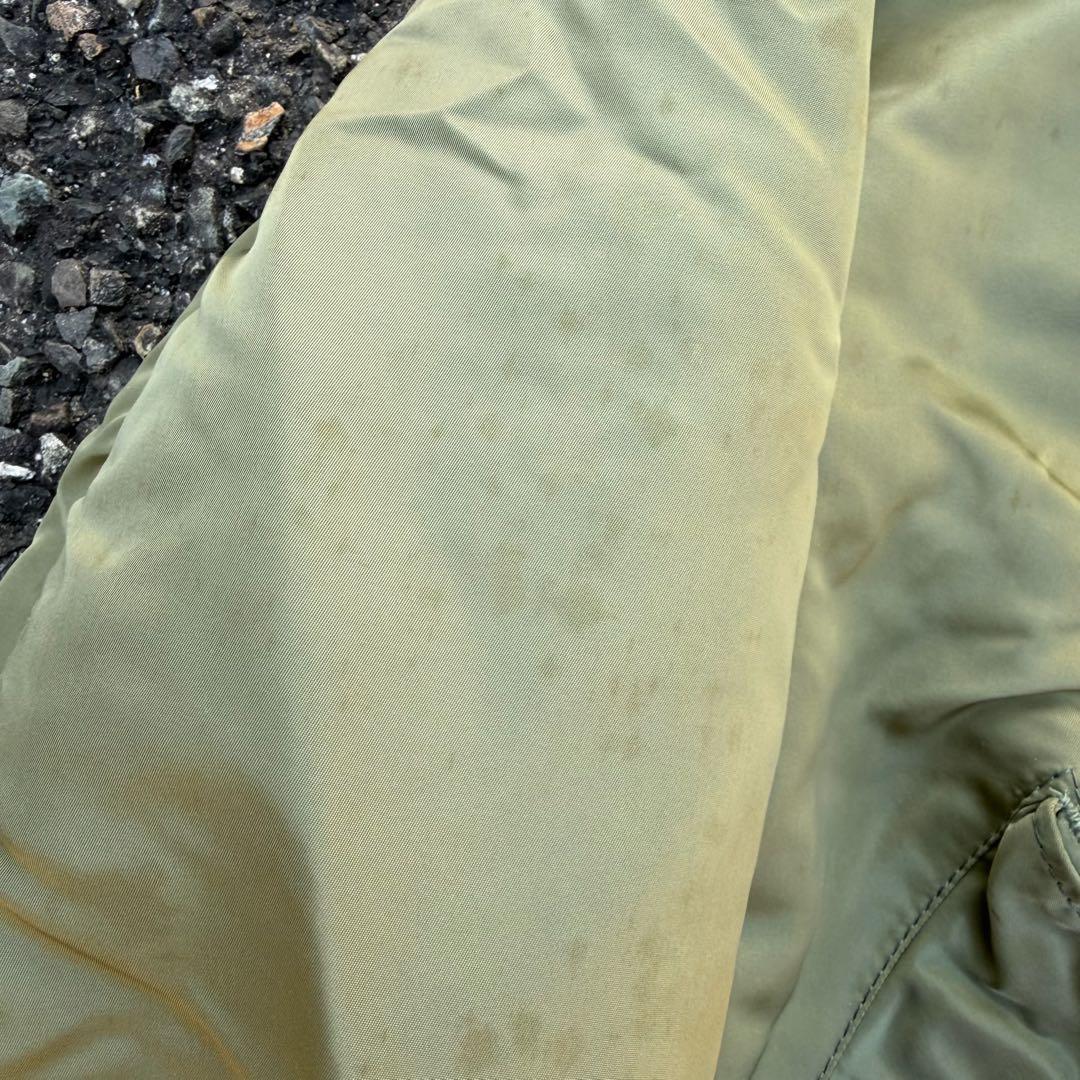 90s ALPHA USA製 MA-1 Flight Jacket