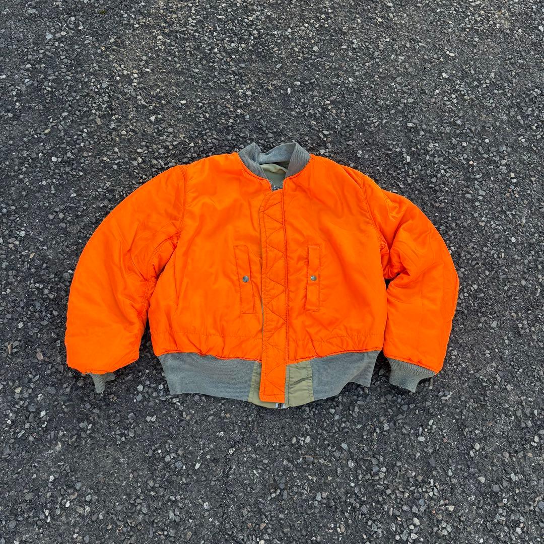 90s ALPHA USA製 MA-1 Flight Jacket