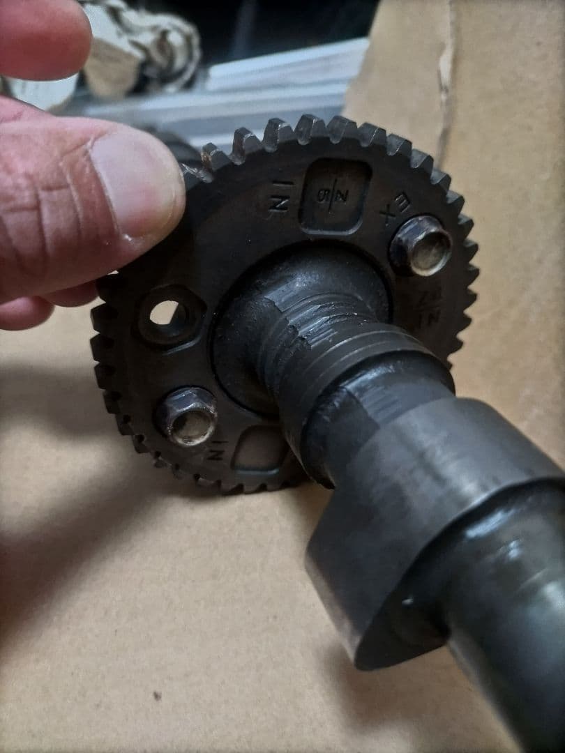 GPZ400f カムシャフト ハイカム