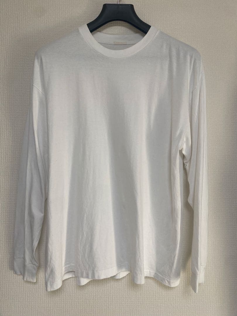 COMOLI 24SS コットンジャージ 長袖Tシャツ サイズ3