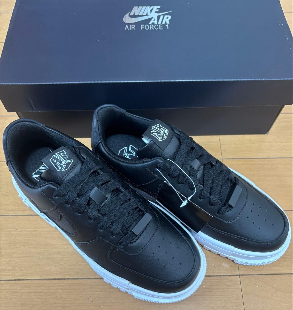Nike Air Force 1 Low \"Black\" 23.0cm ピクセル
