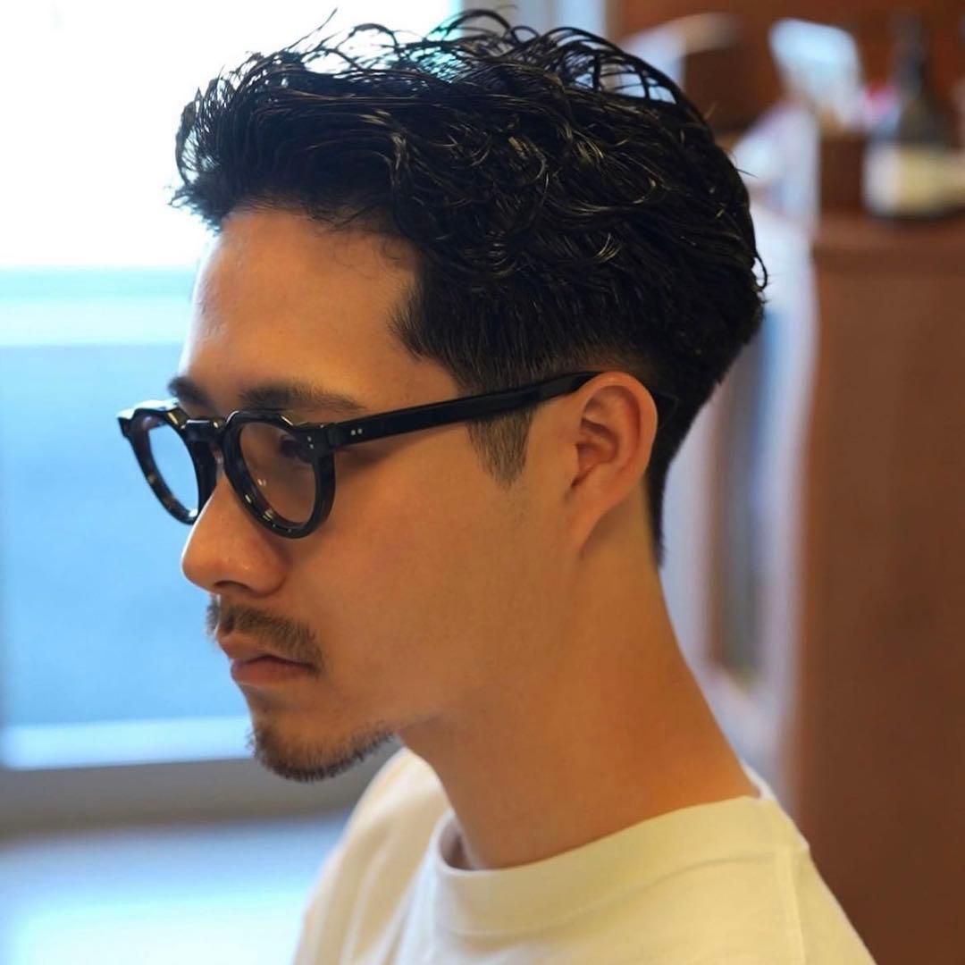 クラウンパント　黒ぶち眼鏡　レスカ　ギュパール　フレンチビンテージ