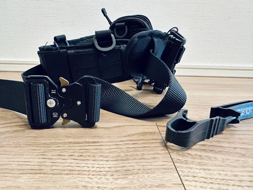 サバイバルゲーム用ブラック装備セット