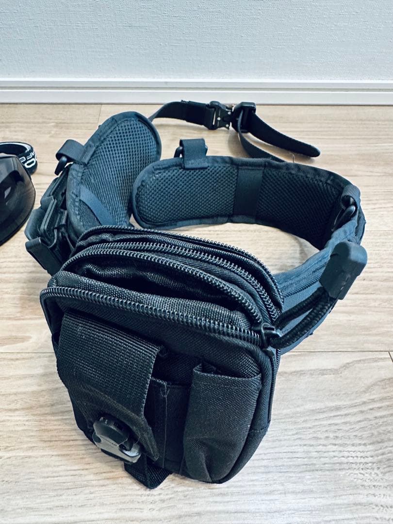 サバイバルゲーム用ブラック装備セット