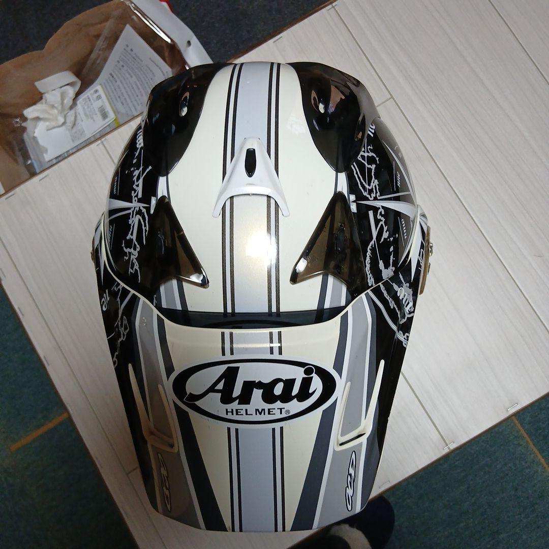 Arai ツアークロスヘルメット ブラック/ホワイト