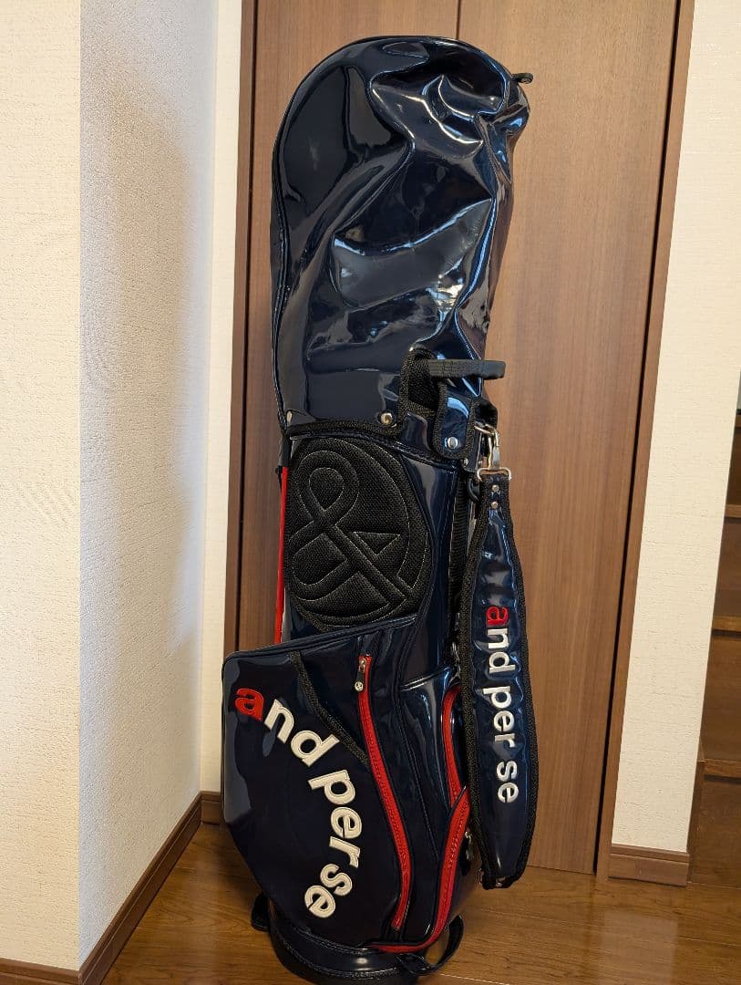 and per se 10周年記念 スタンド式キャディバッグ