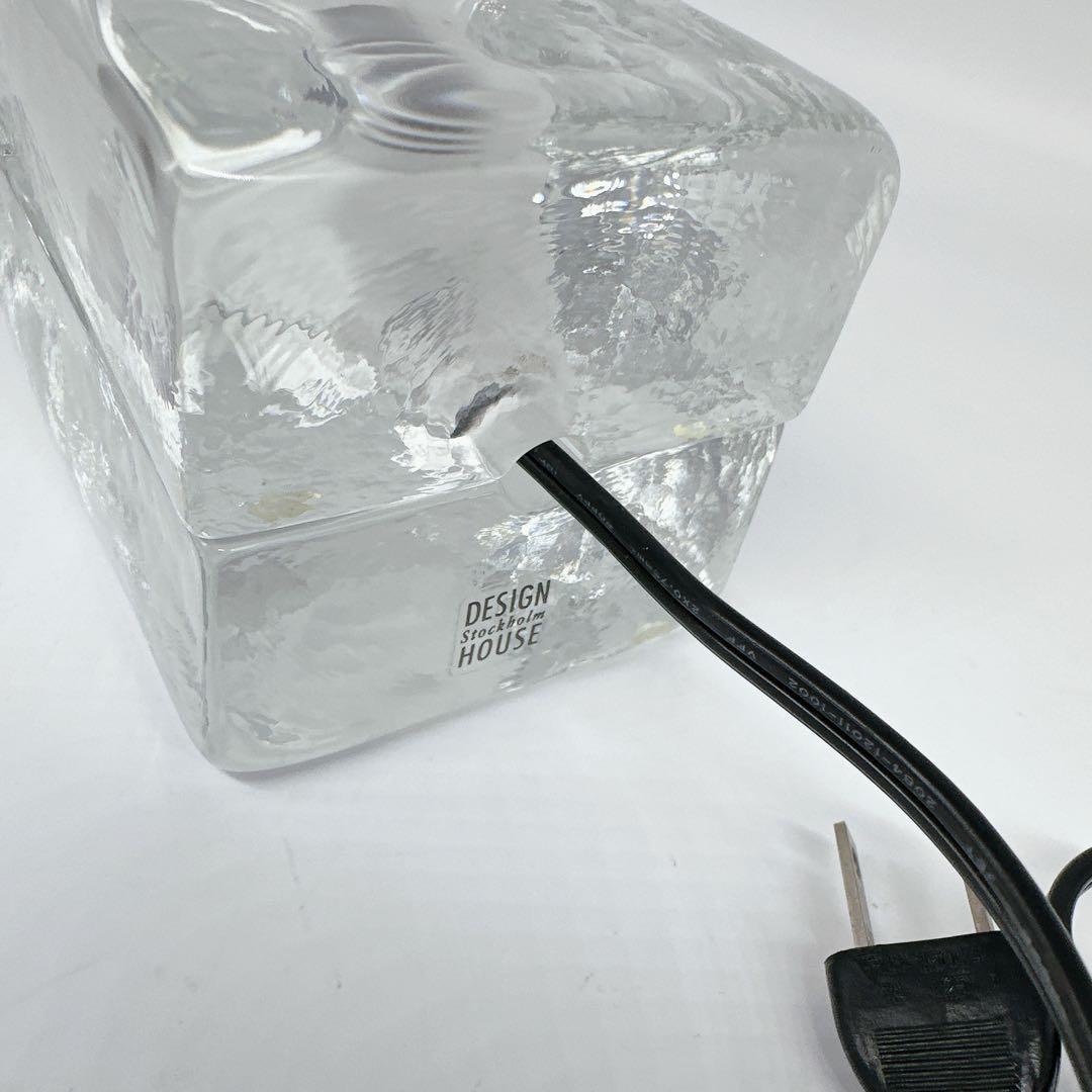 美品★DESIGN HOUSE STOCKHOLMブロックランプ