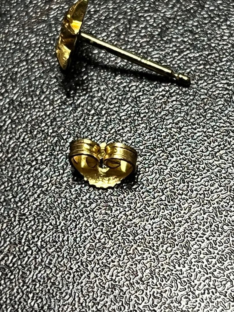 Chrom hearts クロムハーツ　22Ｋスター ワンダイヤ　ピアス