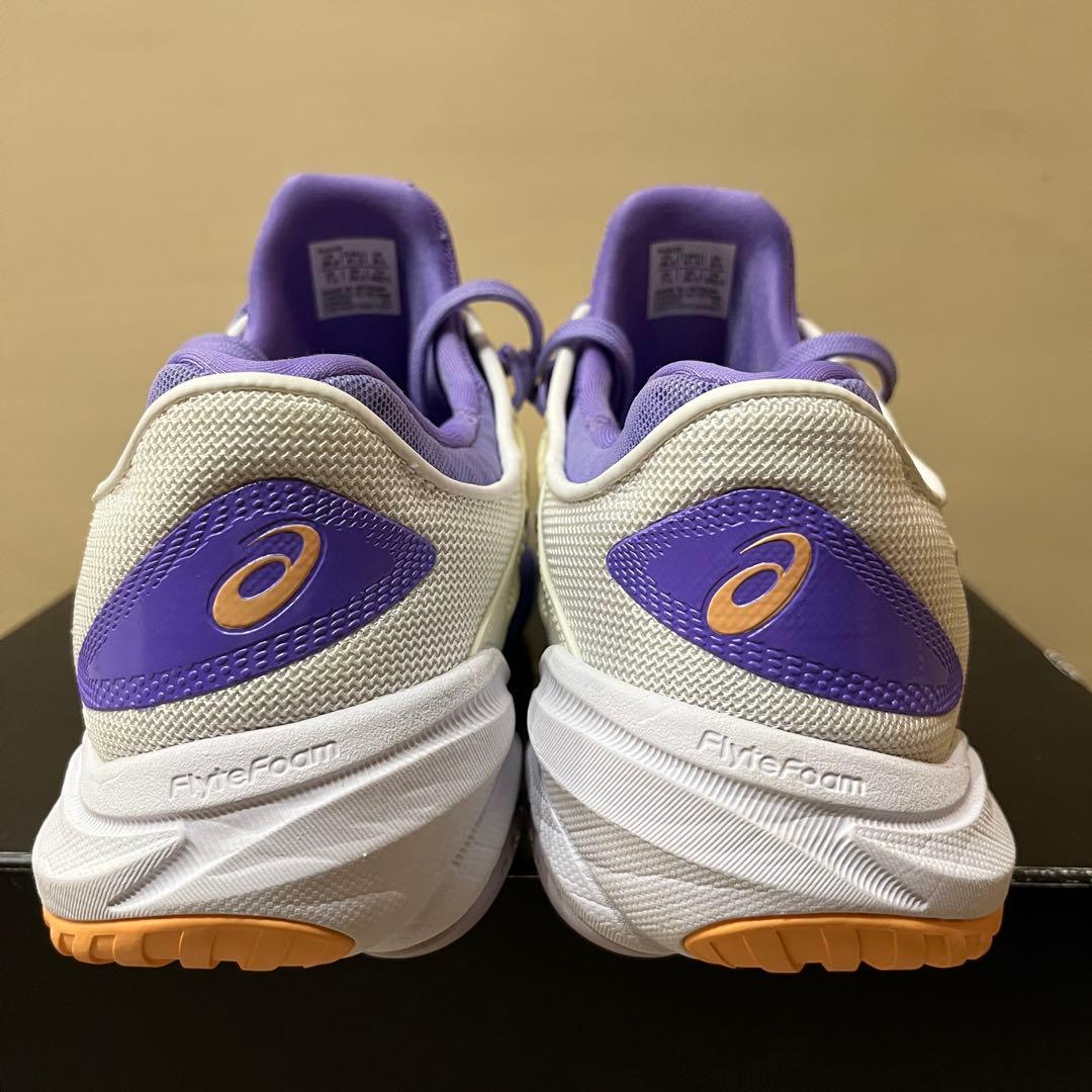 ASICS COURT FF3 テニスシューズ ホワイト/パープル