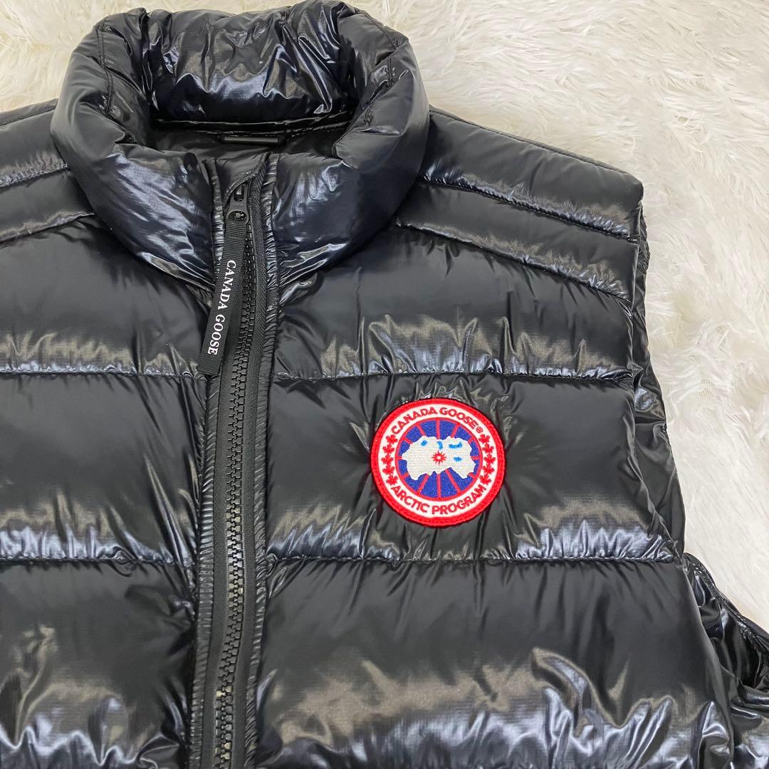 【美品】L カナダグース   クロフトン　ダウンベスト　黒
