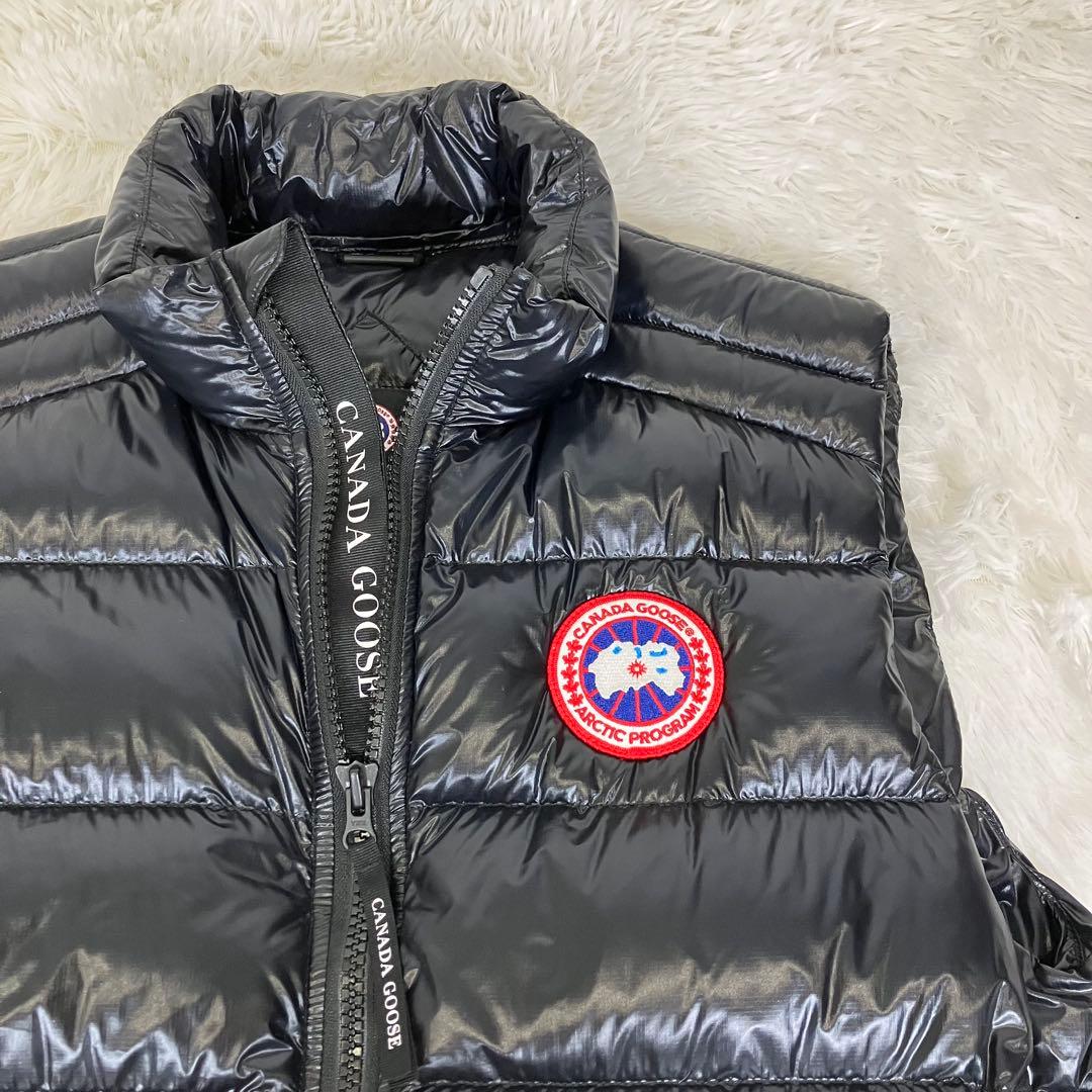 【美品】L カナダグース   クロフトン　ダウンベスト　黒