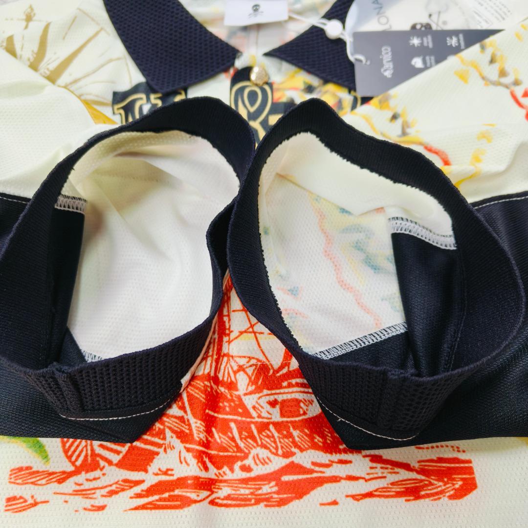 新品 MARK & LONA 15周年記念 ゴルフ ポロシャツ 48 海賊船