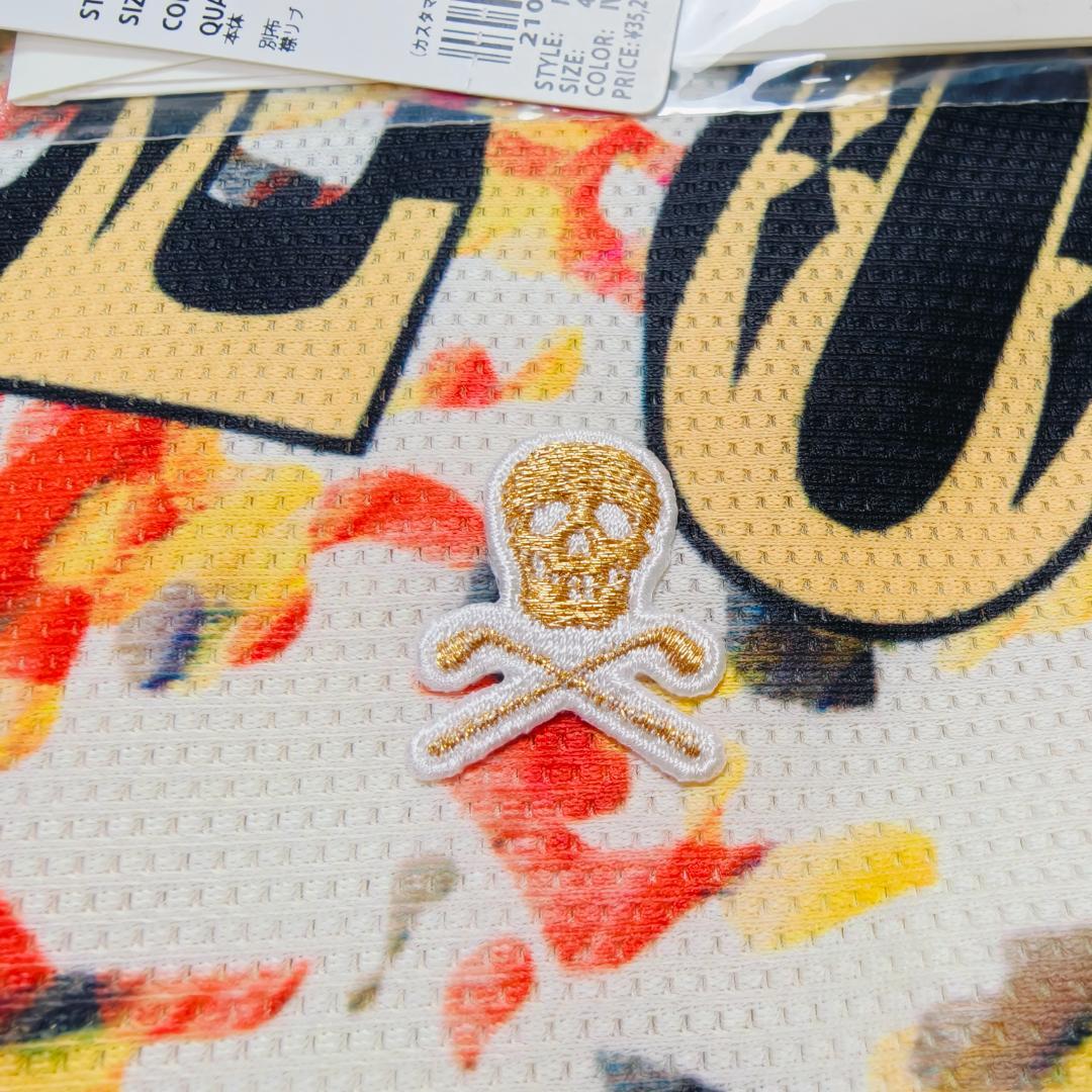 新品 MARK & LONA 15周年記念 ゴルフ ポロシャツ 48 海賊船