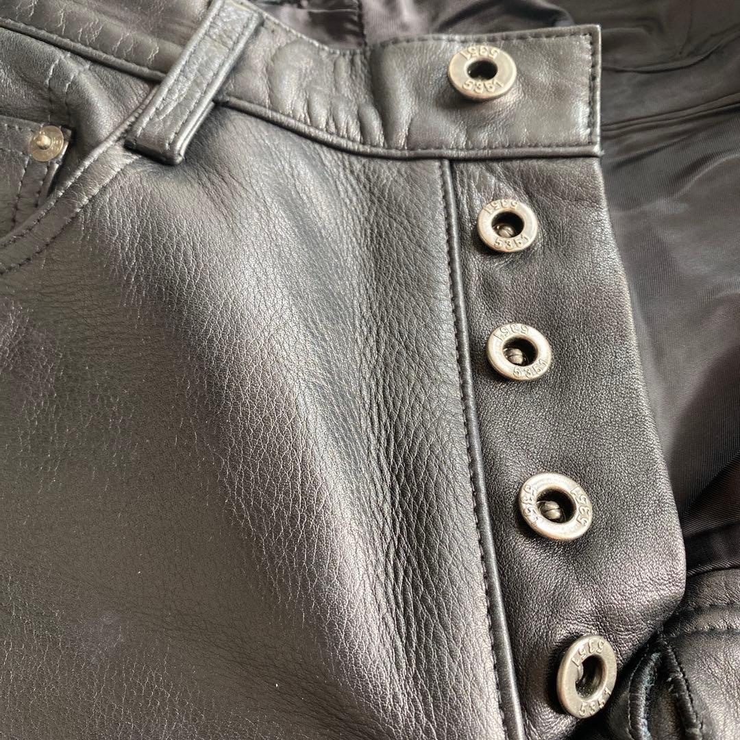 Apogee信者レザーパンツ　5351 pour les hommes