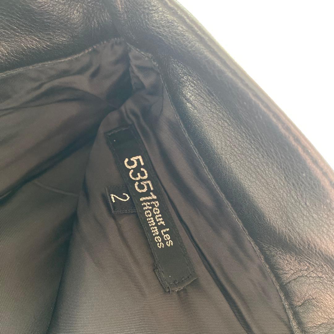 Apogee信者レザーパンツ　5351 pour les hommes