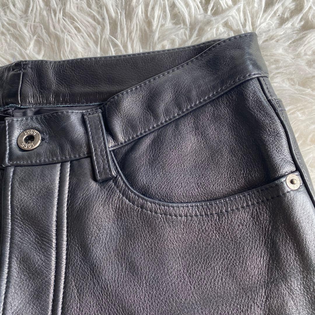 Apogee信者レザーパンツ　5351 pour les hommes