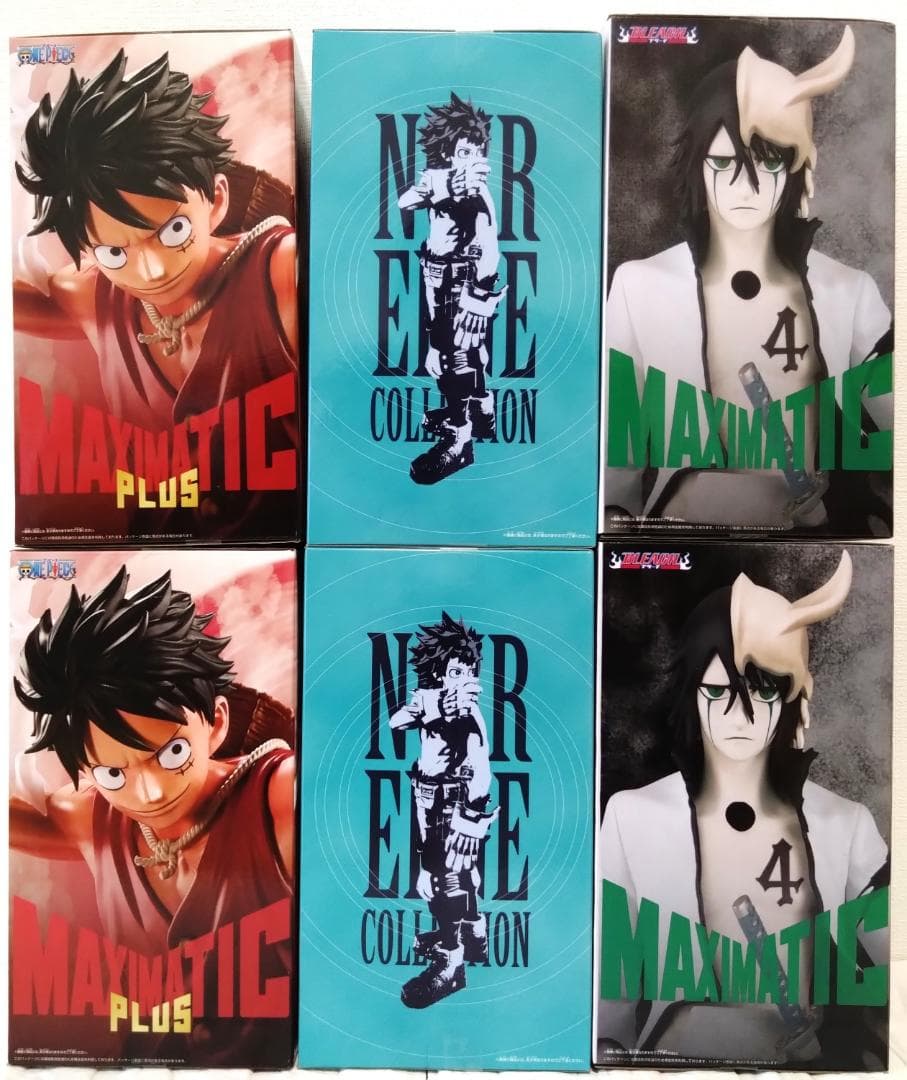 ヒロアカ 緑谷出久 MAXIMATIC ルフィ ウルキオラ フィギュア