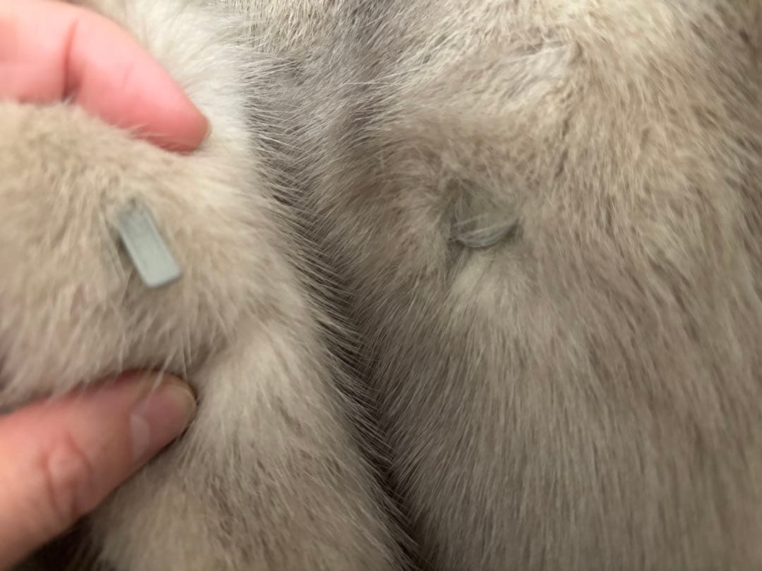 オンワード樫山　Rambulton サファイアミンク　8分コート　⚠︎注記あり