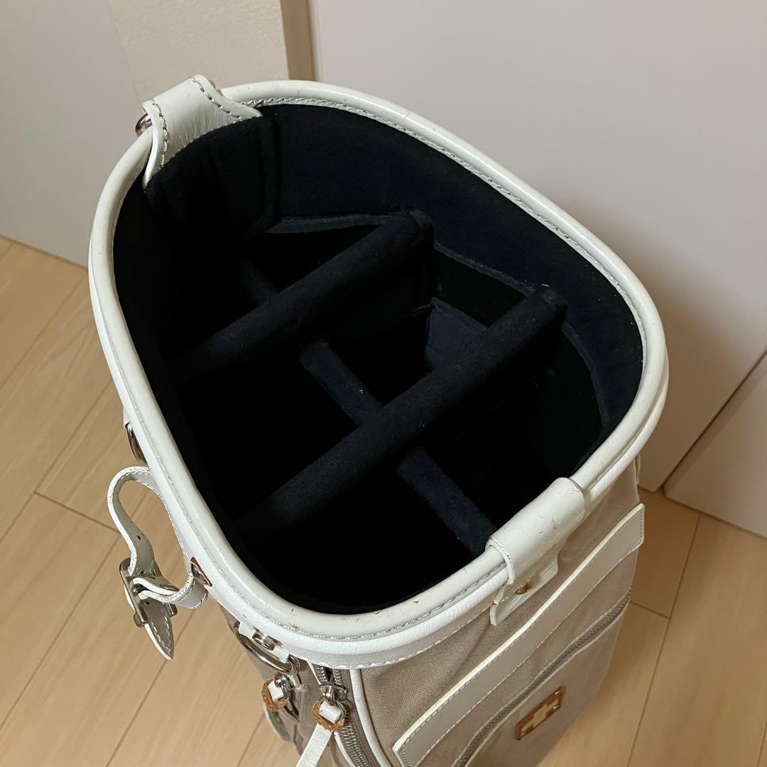 木の庄帆布　クロスハンドル　カートキャディバック