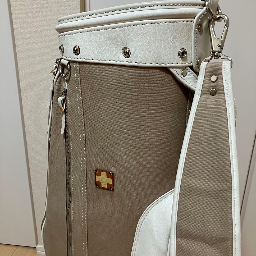 木の庄帆布　クロスハンドル　カートキャディバック