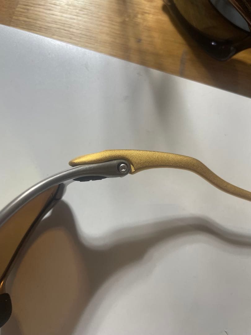 oakley x-l XX 24k gold おはよさん専用