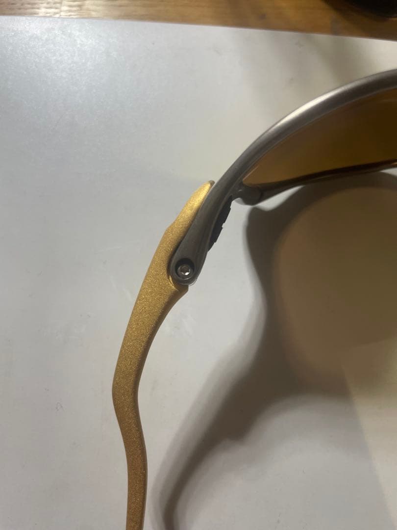 oakley x-l XX 24k gold おはよさん専用