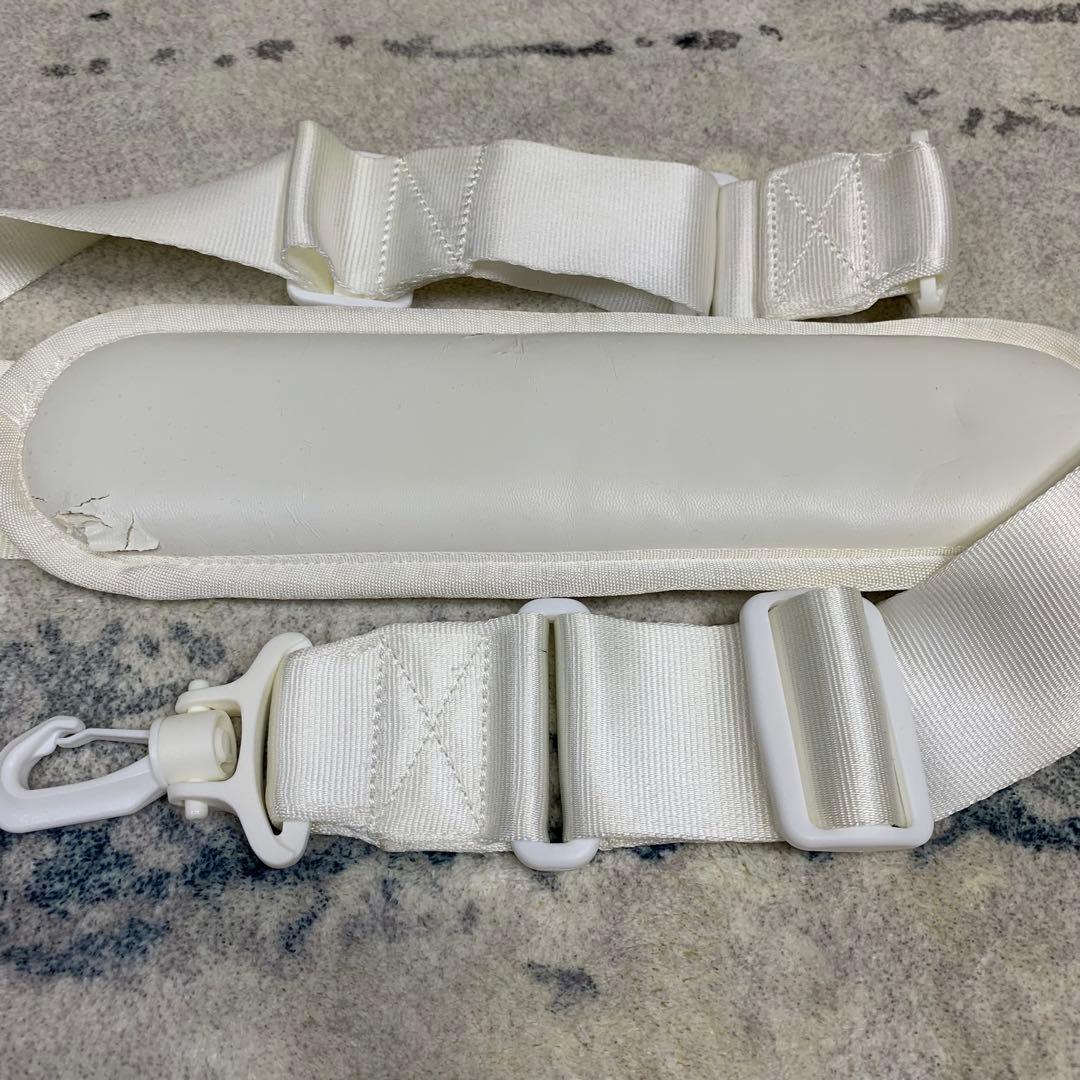 【未使用タグ付き】ユニクロ 錦織圭 ボストンバッグ エナメル ホワイト