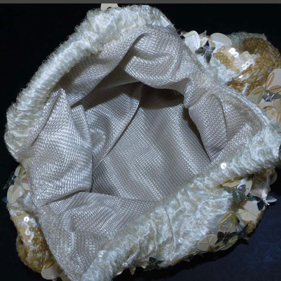 希少　アンテプリマ ワイヤーバッグ　スパンコール　蝶