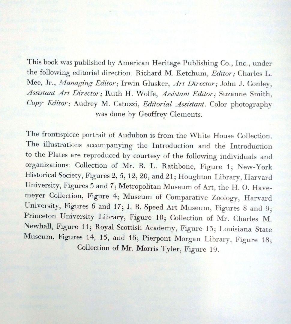 【洋書】「オーデュボンによるアメリカの鳥類のための水彩原画集」函入り2巻セット