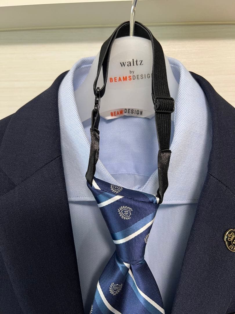 美品 waltz by BEAMS DESIGN ネイビー スーツ 140