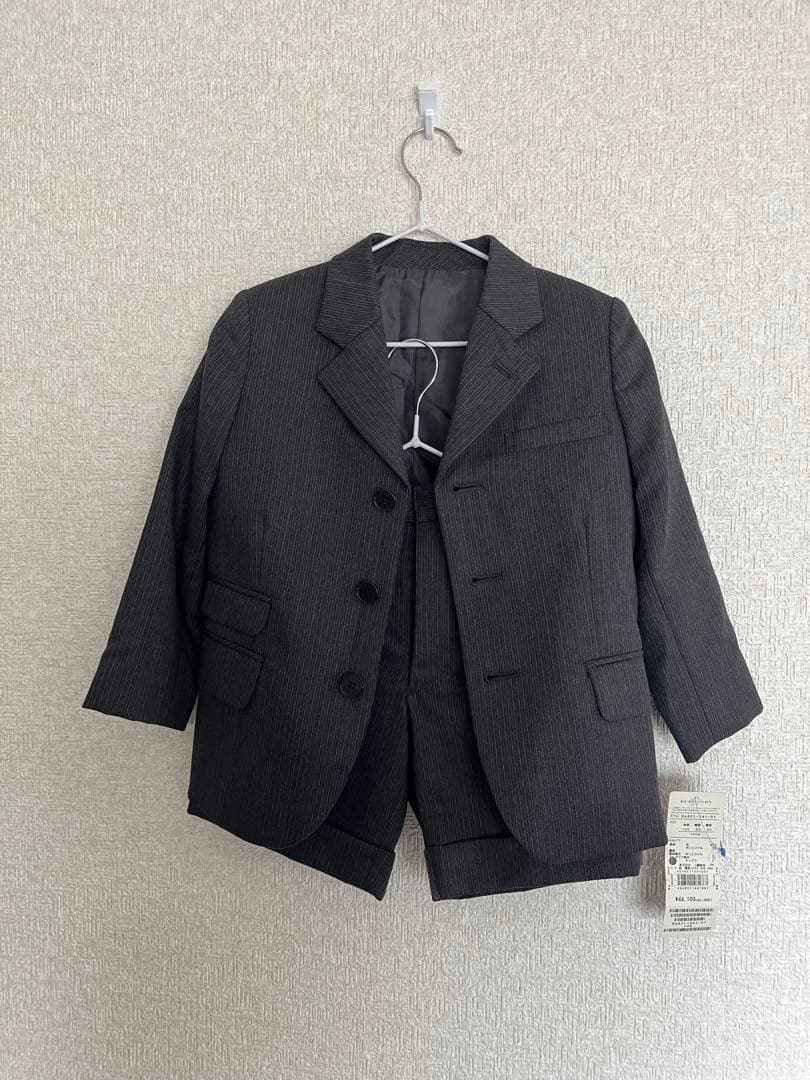Burberry 100サイズ ストライプスーツ　上下