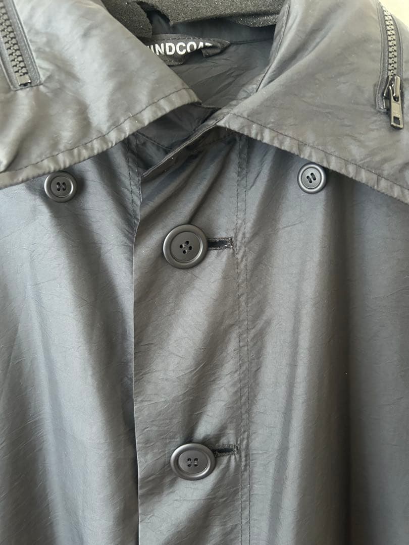 オーバーサイズ スミクロコート