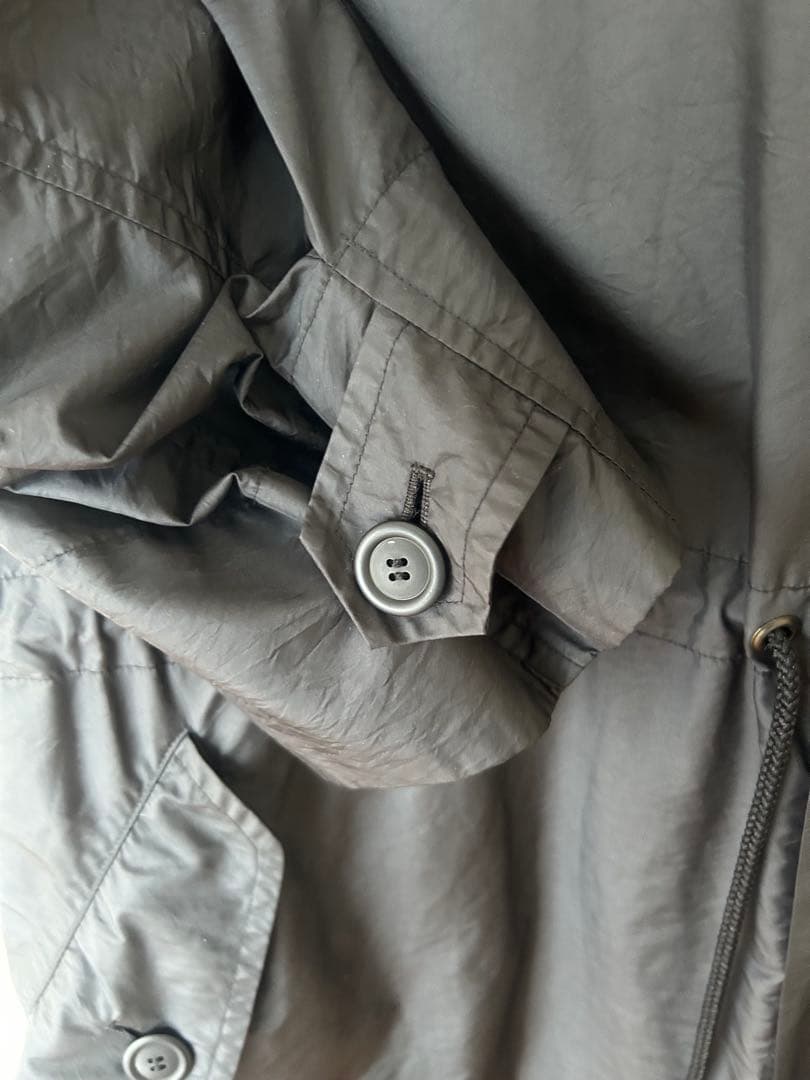 オーバーサイズ スミクロコート